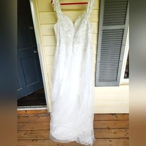 Handmade wedding dress formal bridal 18w